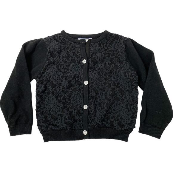 BABY GAPS Puffer Jumper + HARTSTRINGS Whimsigoth Cardigan Sweater Girls 24M mths - Picture 2 of 10